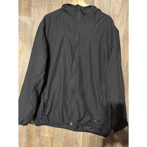 lands end windbreaker Black Men’s Size  L
